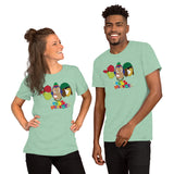Multicolor Tres Monkeys T-Shirt