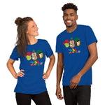 Multicolor Tres Monkeys T-Shirt