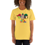 Multicolor Tres Monkeys T-Shirt