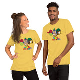 Multicolor Tres Monkeys T-Shirt