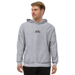 Tres Monkeys Suede Hoodie