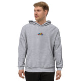 Tres Monkeys Suede Hoodie