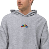 Tres Monkeys Suede Hoodie