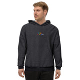 Tres Monkeys Suede Hoodie