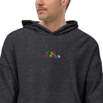 Tres Monkeys Suede Hoodie