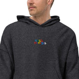 Tres Monkeys Suede Hoodie