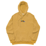 Tres Monkeys Suede Hoodie