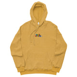 Tres Monkeys Suede Hoodie