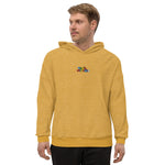 Tres Monkeys Suede Hoodie