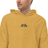 Tres Monkeys Suede Hoodie