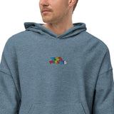 Tres Monkeys Suede Hoodie