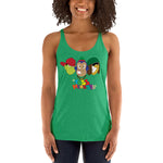 Tres Monkeys Women's Racerback Tank