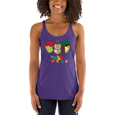 Tres Monkeys Women's Racerback Tank